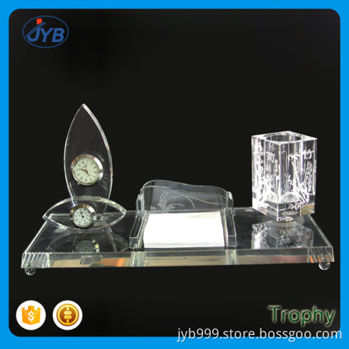 high quality custom desk decorations crystal ornaments trophy